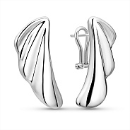 Серьги из белого золота Francelli (арт. 1091850б)