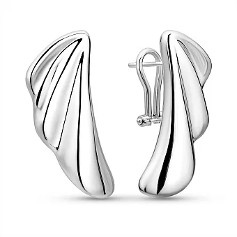 Серьги из белого золота Francelli (арт. 1091850б)