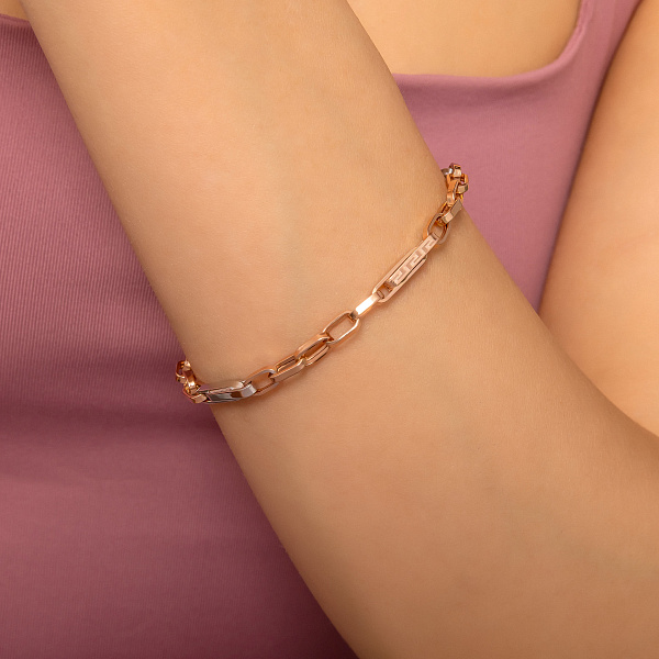 Золотой браслет в плетении Якорное (арт. 326321кб) – изображение 2