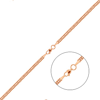 Золотая цепочка плетения Ромб (арт. 303001)