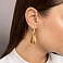 Сережки з жовтого золота Francelli (арт. 1091847/45жм) – зображення 3