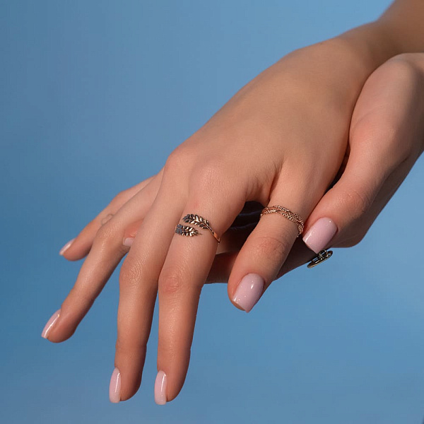 Золотое кольцо Колоски (арт. 140036) – изображение 5