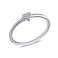 Серебряное кольцо Сердечко с фианитами (арт. 7501/7066) – изображение 1