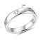 Серебряное кольцо с фианитами (арт. 7501/4091) – изображение 2