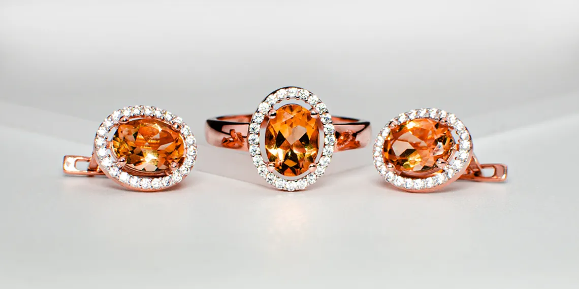 Драгоценные камни оранжевого цвета – какие они?