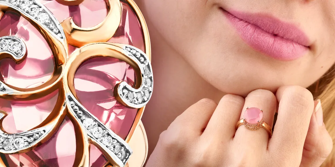 Розовые ювелирные камни — нежность и элегантность в каждом украшении