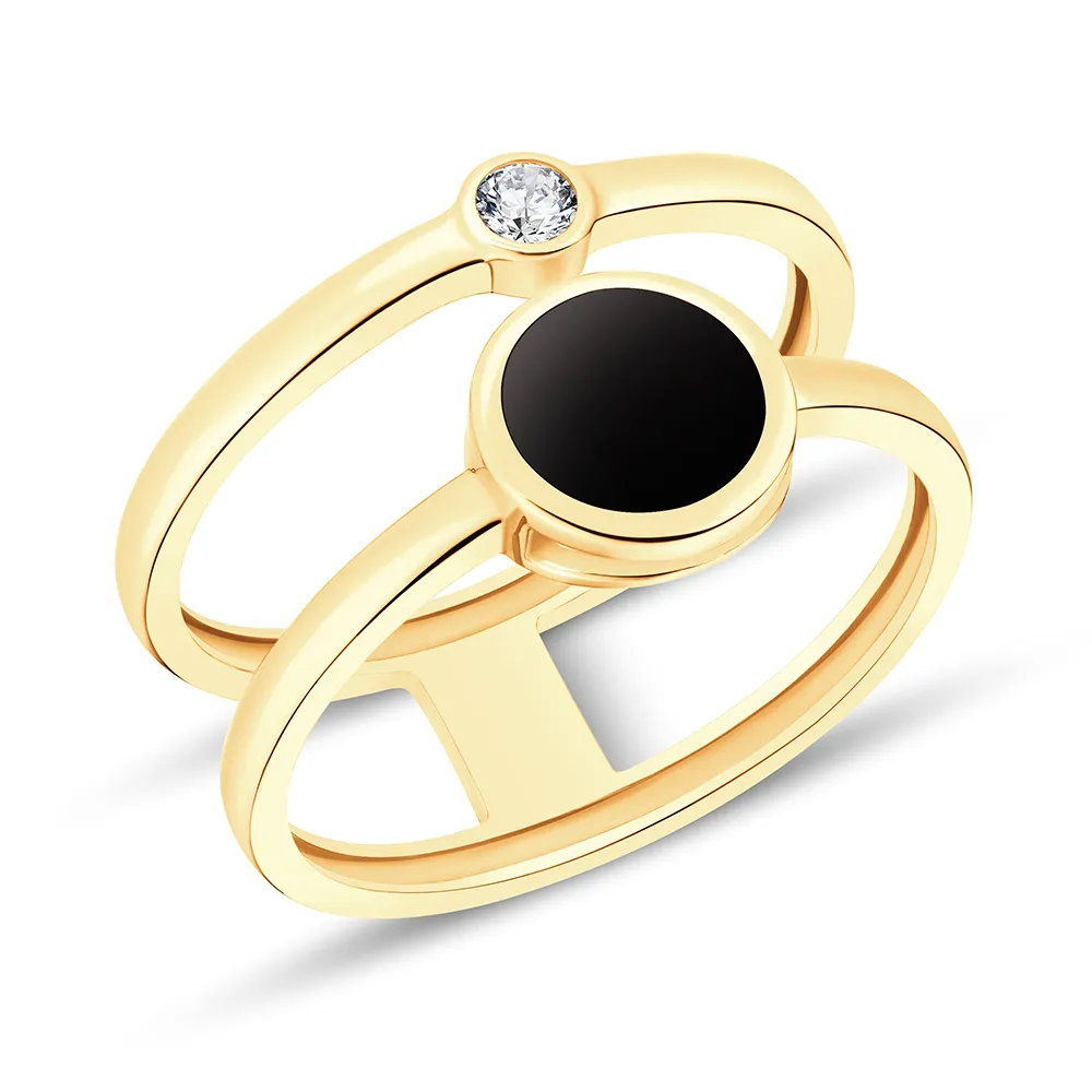 золотое кольцо купить в интернет магазине ювелирных изделий - 0