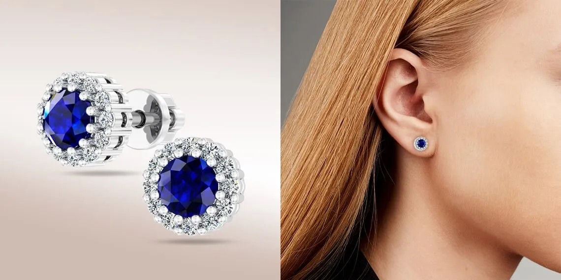 Гармоничный тандем элегантности и практичности: пусеты с бриллиантами — лучший подарок для женщины 1