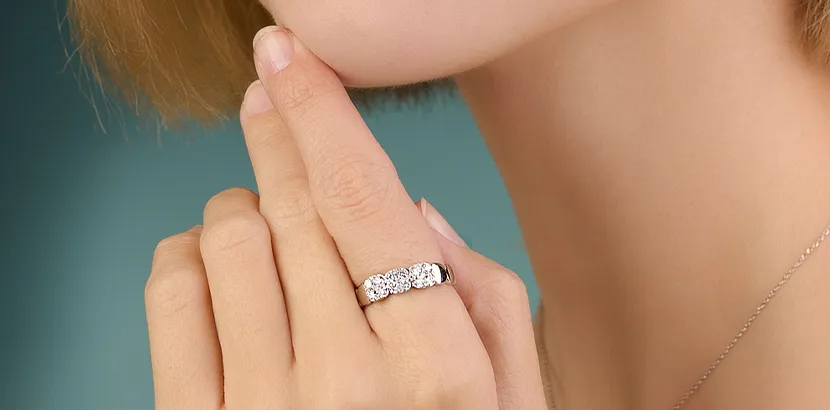 бриллиантовое кольцо по скидке