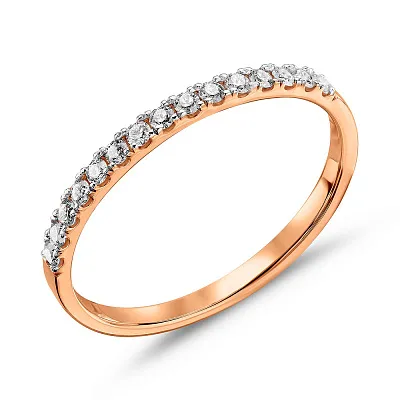 Золотое кольцо с бриллиантами (арт. 1110000201)