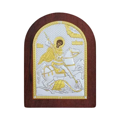 Икона Георгий Победоносец (220х175 мм) (арт. AR-5/004AG/R)