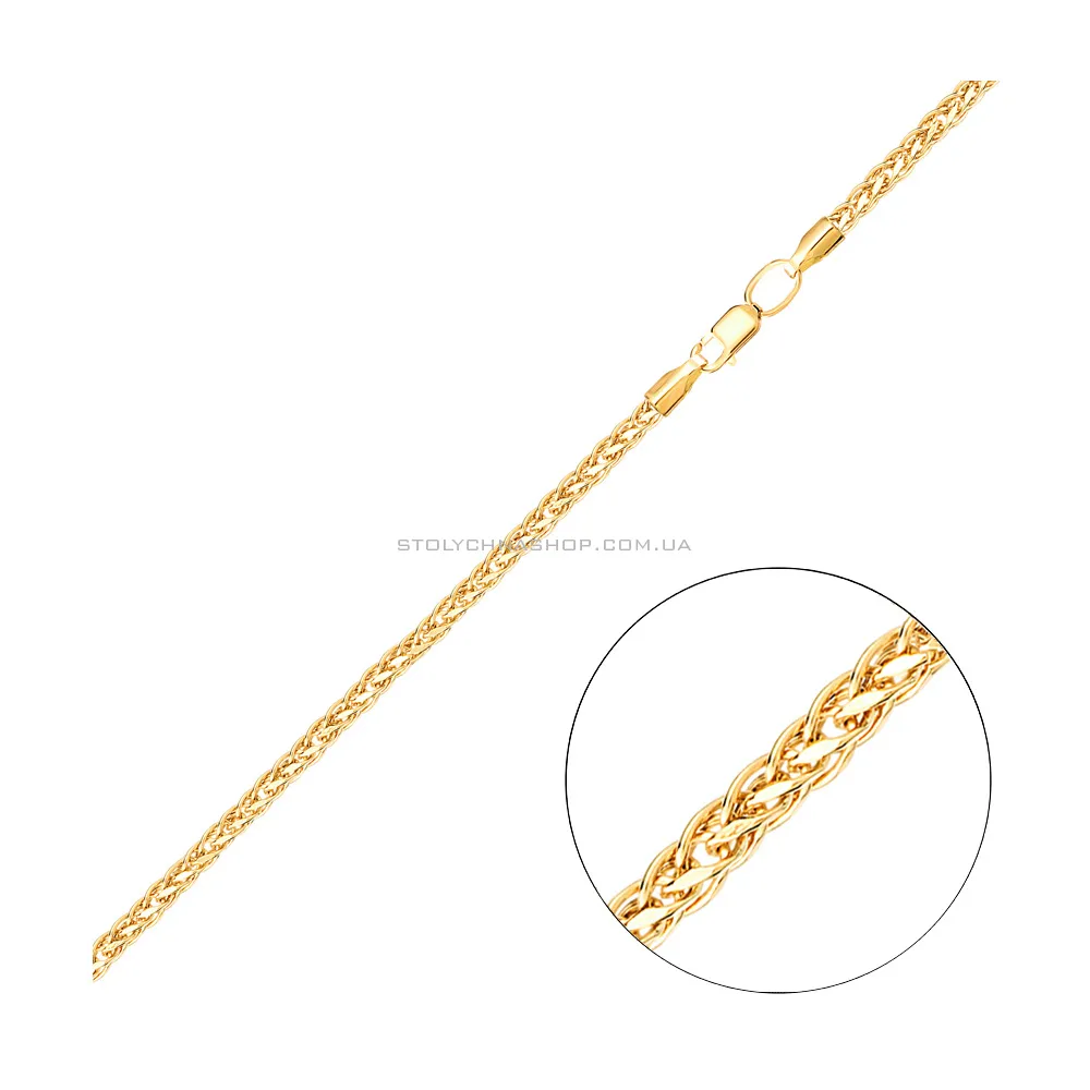 Золотая цепочка плетения Колосок (арт. 303522ж) - цена