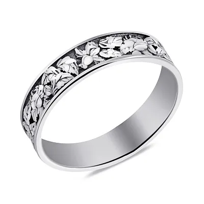Кольцо из серебра без камней  (арт. 7901/2272ч)