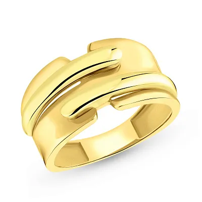 Широкое кольцо из желтого золота (арт. 155209ж)