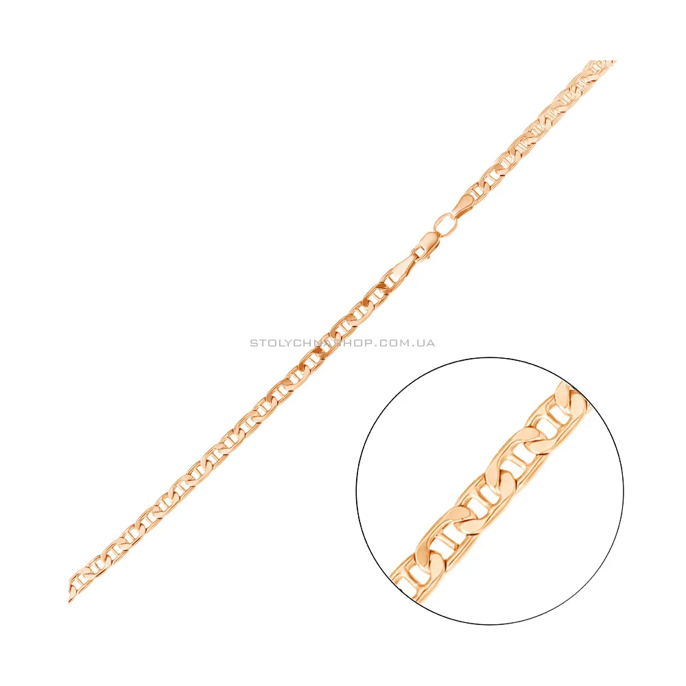 Золотий ланцюжок плетіння Барлі (арт. ц300102)