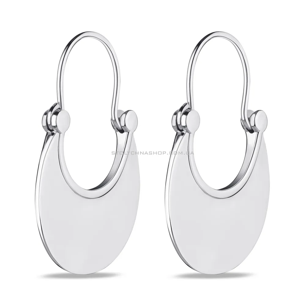 Срібні сережки (арт. 7502/3989) - цена