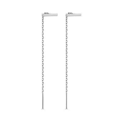 Серебряные серьги-протяжки Trendy Style (арт. 7502/517сп)