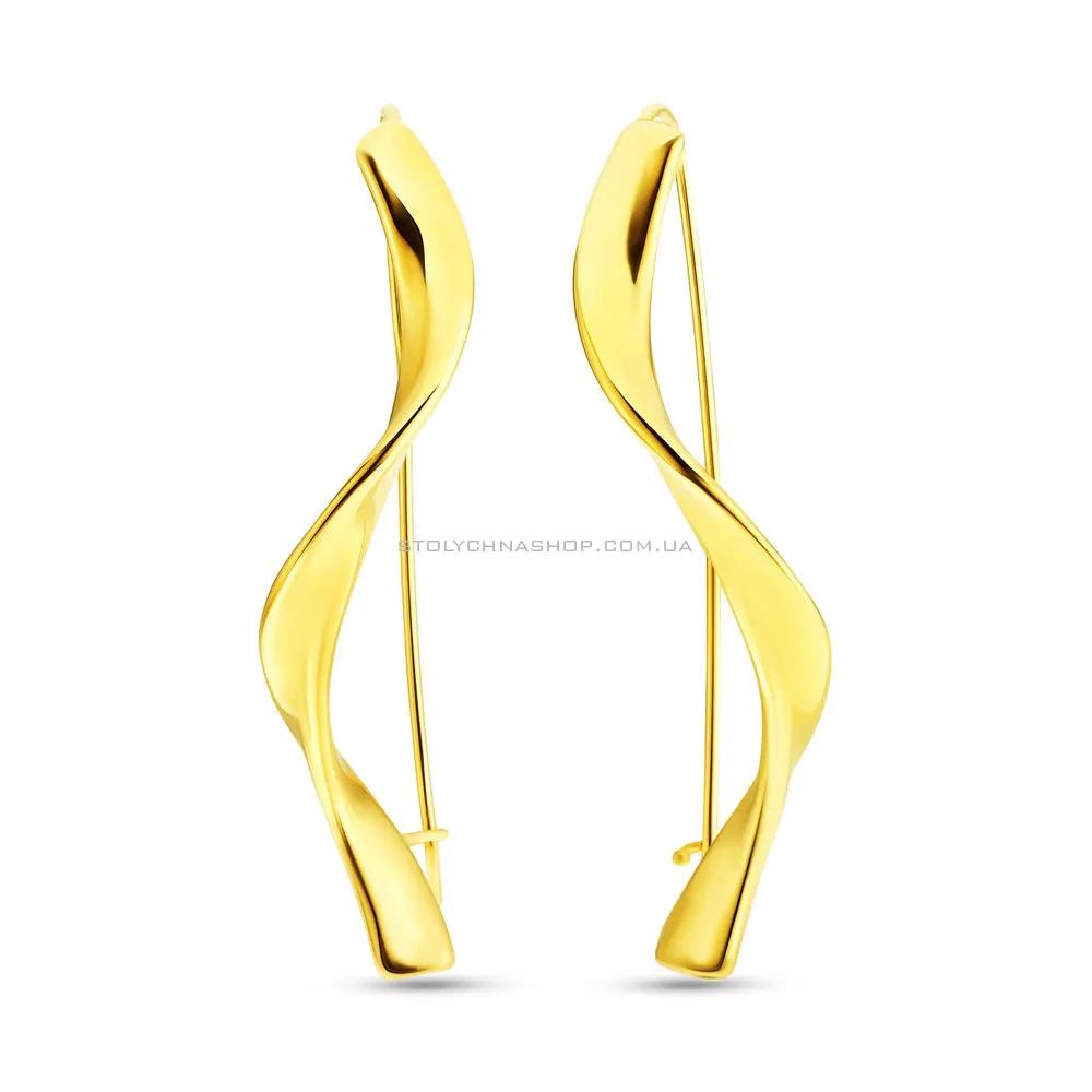 Золотые серьги Francelli  (арт. 106828ж)