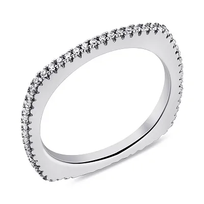 Серебряное кольцо с фианитами (арт. 7501/6749)