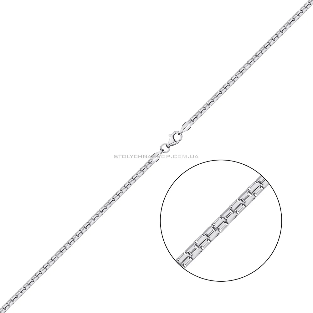 Ланцюжок срібний плетіння попкорн (арт. 03021407) - цена