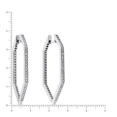 Серебряные серьги с фианитами Trendy Style (арт. 7502/29014р)