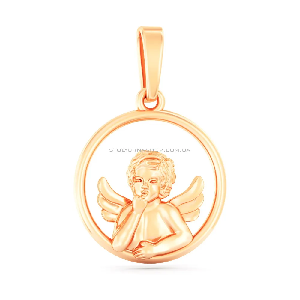 Кулон Ангел из красного золота  (арт. 440970) - цена