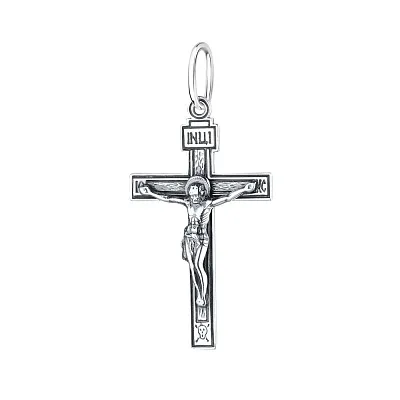 Крестик серебряный с распятием (арт. 7904/0034)