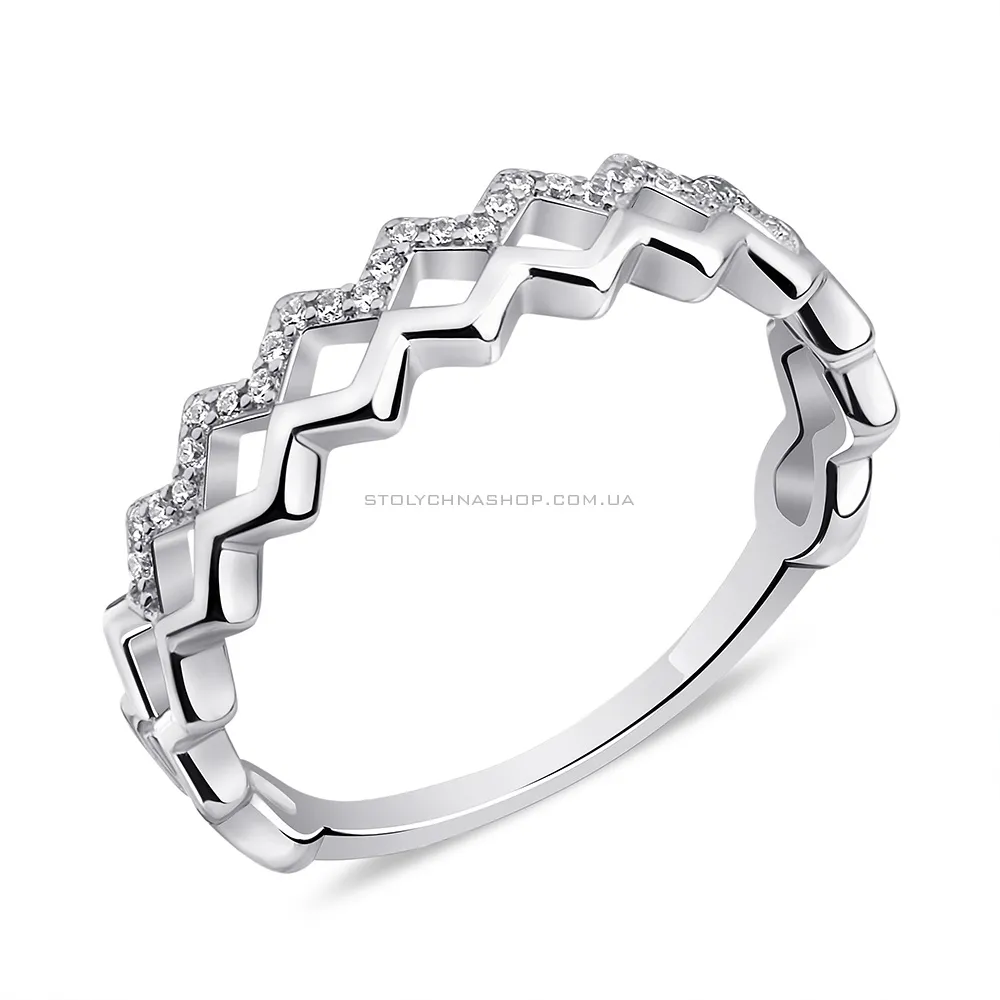 Кольцо из серебра (арт. 7501/6594) - цена