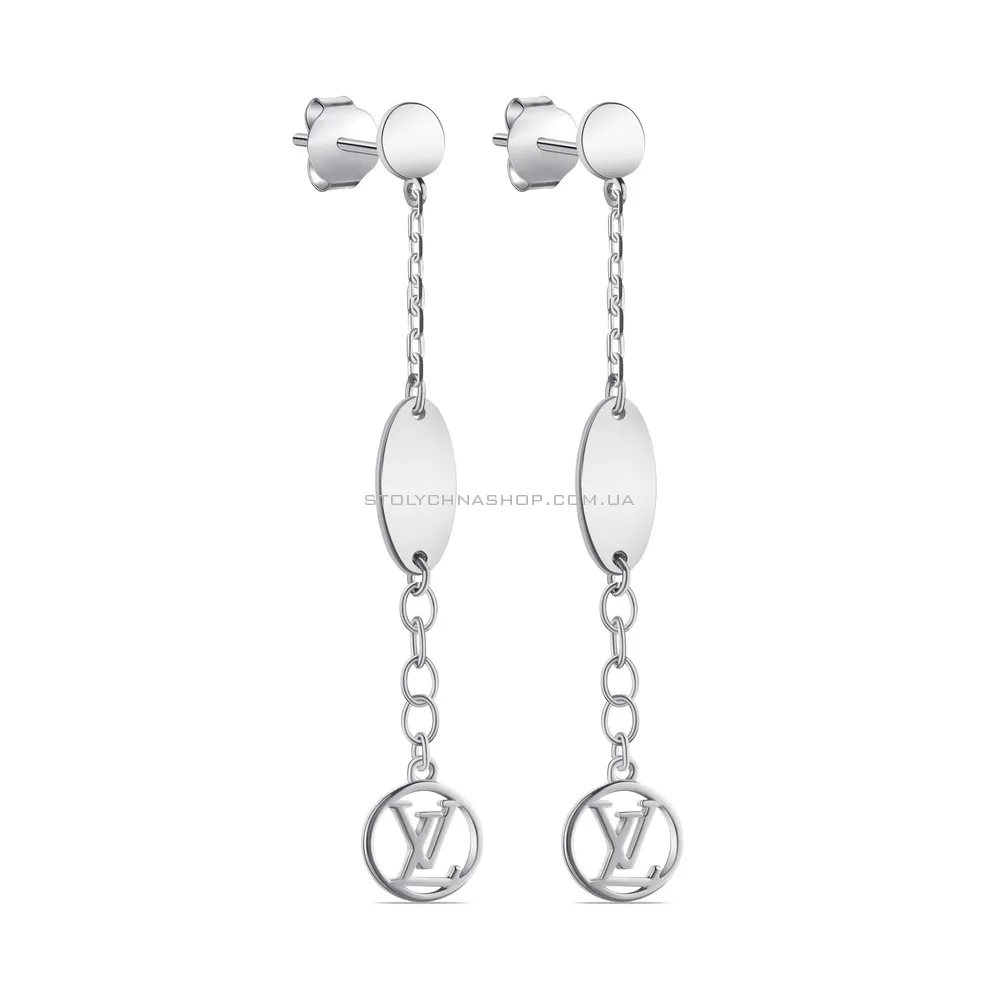 Сережки-пусети срібні Trendy Style (арт. 7518/5806)
