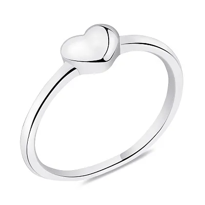 Кольцо из серебра Сердце (арт. 7501/6361)