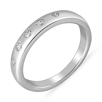 Серебряное кольцо с фианитами (арт. 7501/4841)