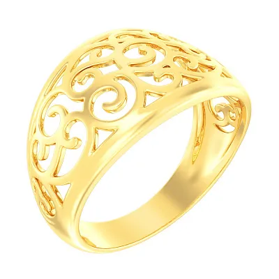 Золотое кольцо без камней (арт. 141400ж)