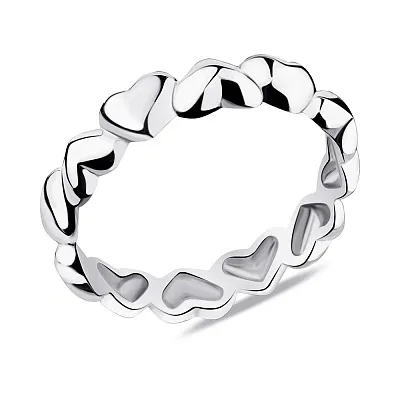 Серебряное кольцо без камней (арт. 7501/6215)