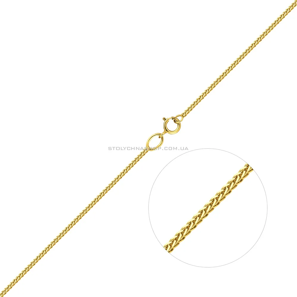 Золотий ланцюжок плетіння Колосок (арт. ц303504ж) - цена