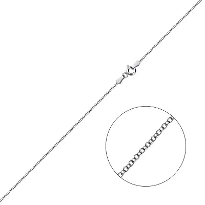 Серебряная цепочка плетения Шопард (арт. 0300804)