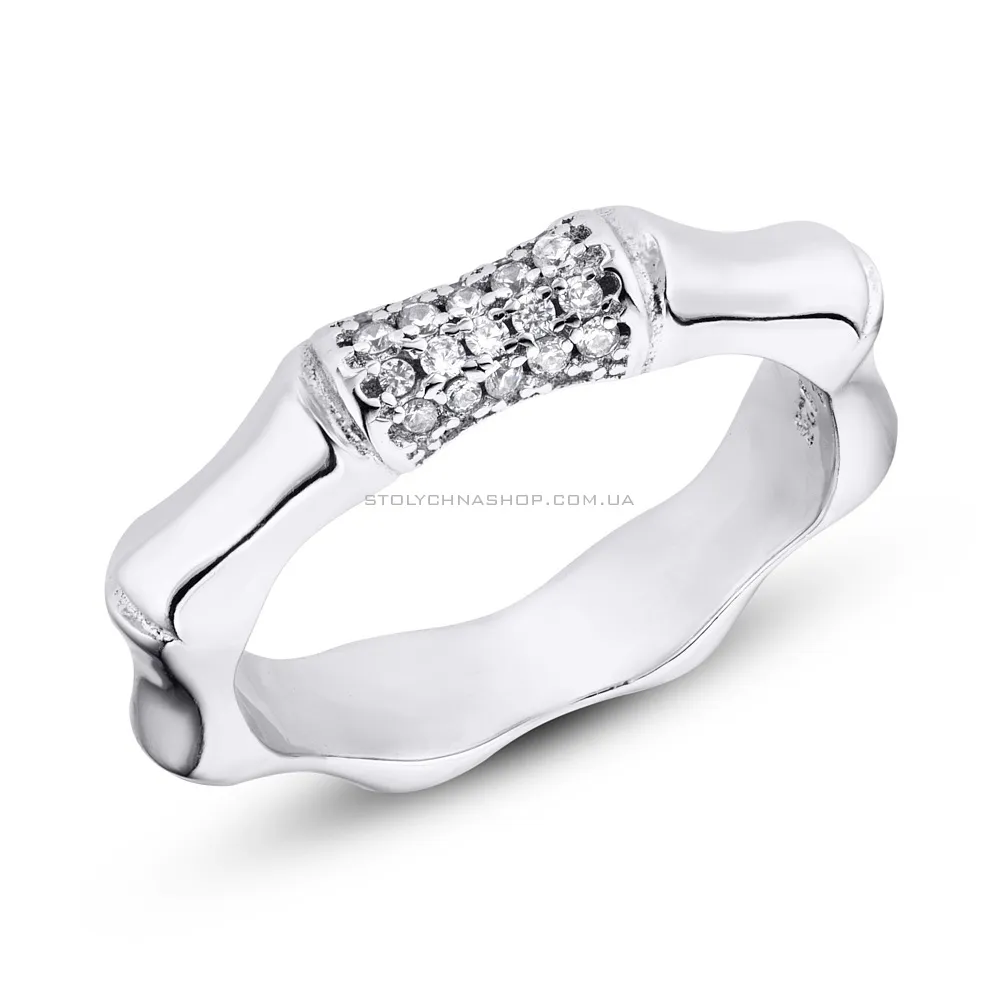Серебряное кольцо с фианитами Trendy Style (арт. 7501/3893) - цена