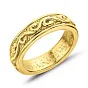 Золотое кольцо в желтом цвете металла  Francelli (арт. 155740ж)