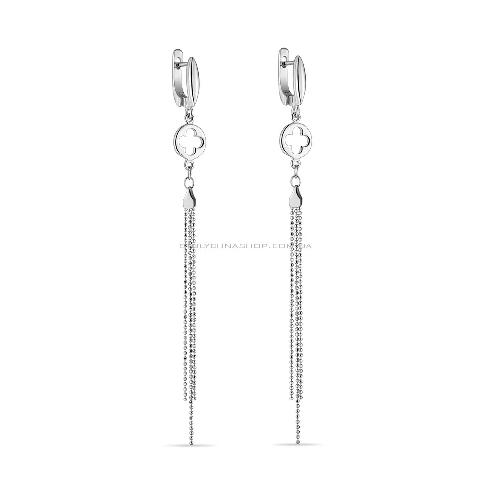 Срібні сережки-підвіски Trendy Style (арт. 7502/3874) - цена