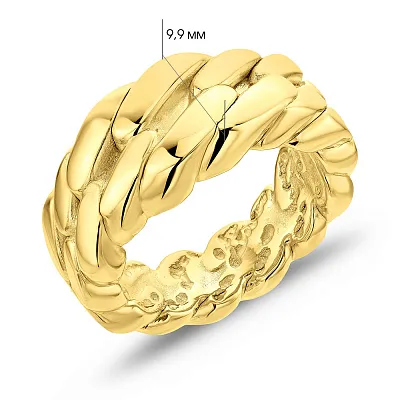 Золотое кольцо Цепь Francelli  (арт. 155746ж)
