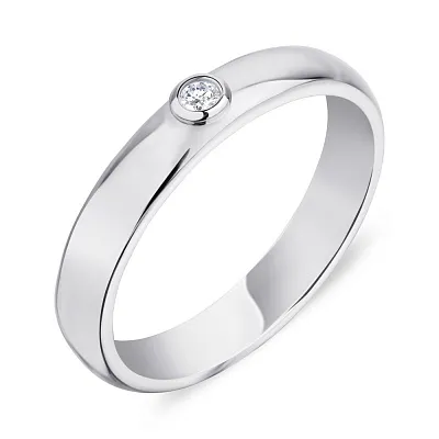 Серебряное кольцо с фианитом (арт. 7501/4777)