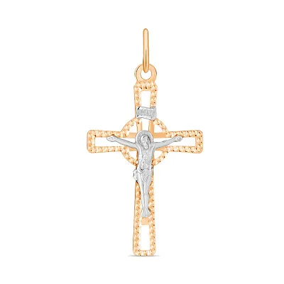 Крестик золотой с распятием (арт. 511241нрши)