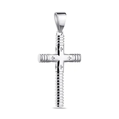 Декоративный крестик из серебра  (арт. 7503/3572)