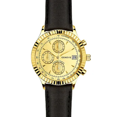 Золотий кварцовий годинник (арт. 260184ж)