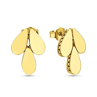 Серьги из желтого золота Francelli (арт. 1091685ж)