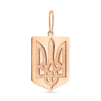 Золотой подвес "Герб Украины" (арт. 440898)