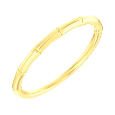 Тонкое кольцо из желтого золота  (арт. 140898ж)