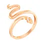 Золотое кольцо  «Змея» (арт. 141127)