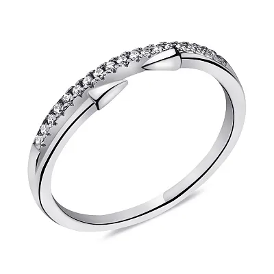 Серебряное кольцо с фианитами (арт. 7501/6762)