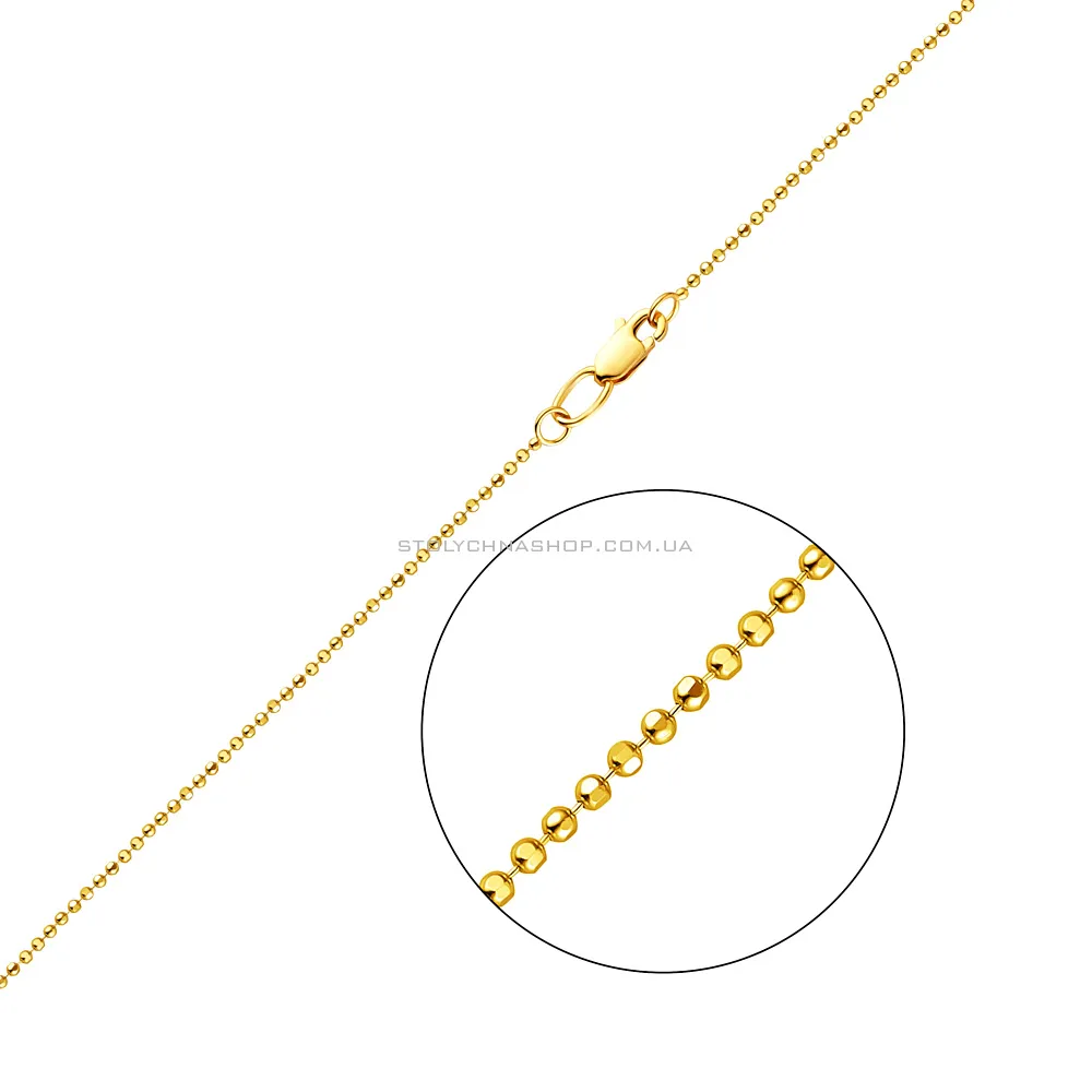 Золотий ланцюжок плетіння Гольф (арт. ц300702ж) - цена