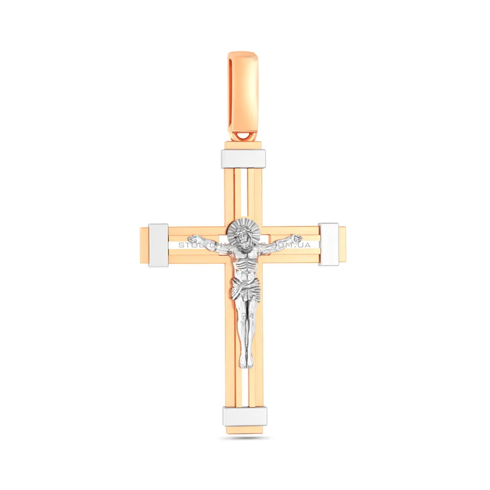 Золотой православный крестик (арт. 501729кб) - цена